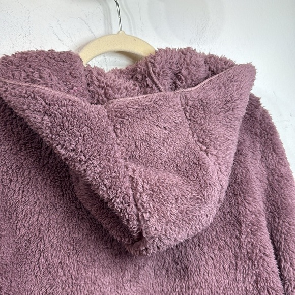 (R3) NEW Victoria Secret PINK
SHERPA Cardigan M L Cocoa
 Hooded Jacket Powder - Picture 6 of 15